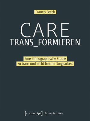 cover image of Care trans_formieren